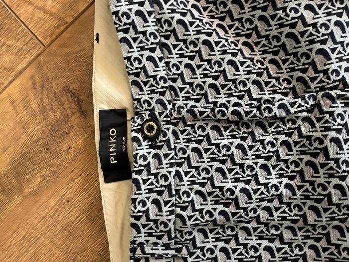 Pinko logo cigarette trousers