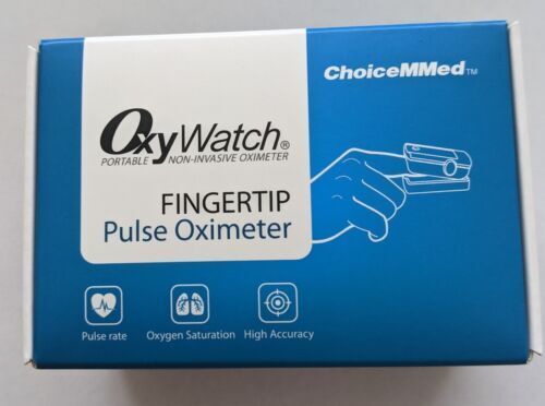 PULSE OXIMETER (Finger) OXYWATCH (ChoiceMMed) Medical Grade. Batteries Inc.
