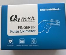 PULSE OXIMETER (Finger) OXYWATCH (ChoiceMMed) Medical Grade. Batteries Inc.