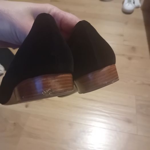 ladies shoes & others stories size 7 black velvet