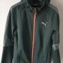 PUMA Evostripe Warm Full Zip Hoodie Green Gables Image 4