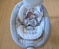 Joie serina swivel baby swing elephant duo