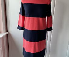 dress Bnwt Tommy Hilfiger dress 100% cotton size medium navy striped