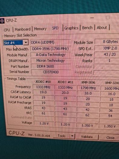 ddr4 3600mhz cl18 2x8gb
