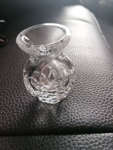 crystal tiny vase