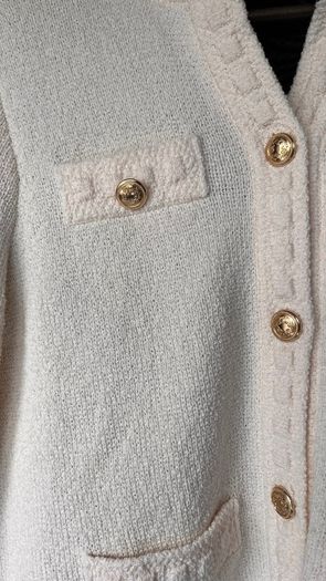 H&M knitted white Cardigan