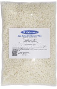 Mouldmaster Soy Container Candle Wax pellets 500g, SOYA, Cream/Off White (FREE POSTAGE)