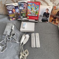 Wii with Mario Bros, Pokemon, Price of Persia