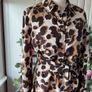 dress bnwot marks & Spencer collection size 10 animal print shirt dress with tie attached belt Image 8