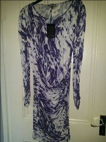 BNWT Beautiful midi designer Biba dress size UK10 EUR38 Postage included