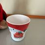 Festive moose soft toy and Santa Express Children's Christmas cup Image 3
