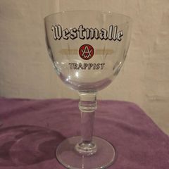 Westmalle Trappist beer glass