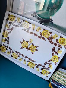 Vintage 1960's Melamine Tray