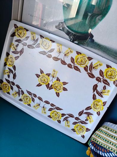 Vintage 1960's Melamine Tray