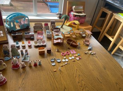 Large Sylvanian Collection