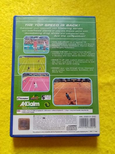 Virtua Tennis 2 sega professional tennis PlayStation 2 ps2 games Original