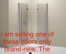 Top quality German bifold shower door