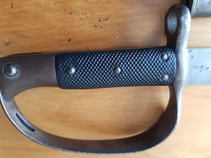 Martini Henry bayonet and scabbard
