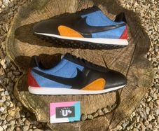 Nike Premium Black Leather Fur Pannels Lightweight