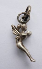 Beautiful Genuine Rare Hallmarked Links of London Sterling Silver Angel Charm
