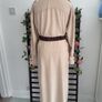 Beige utility style dress wanted brand size 12 Image 3
