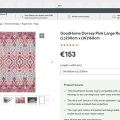 Rug. Brand new