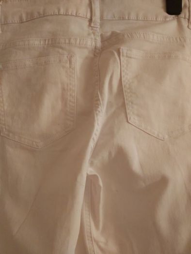 Ladies white jeans