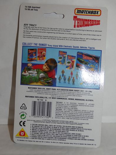 Matchbox Thunderbirds Jeff Tracy Tb-760 (1992)