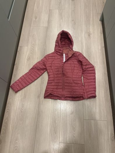 Lulu Lemon Grey Goose Down Jacket