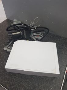 Nintendo Wii Console (Model RVL-001) + Cables