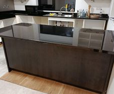 Kitchen Granite Worktops Black in Colour