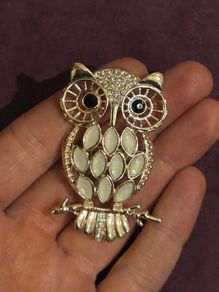Ladies Owl Brooch