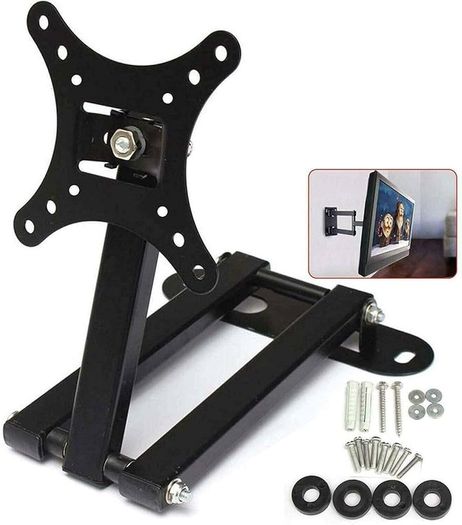 NEW SALE | Tilt & Swivel TV Wall Mount Bracket, Fits for 10 13 15 17 19 20 21 22 23 24 25 26 Inch LED LCD Plasma Screen Monitor Max Load Capacity 22 lbs VESA 75x75 & 100x100