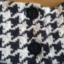Next Girls Baby Black White Hounds Tooth Dress Age 3 to 6 Mths Image 6