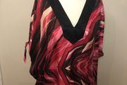 Planet black/pink blouse (XL)