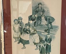 Vintage Framed Print  Eggy Peggy  Carson & Co Manchester