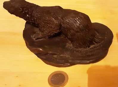 nice bronze effect otter
