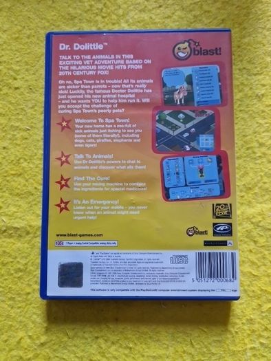 Dr Dolittle  PlayStation2 ps2 games Original