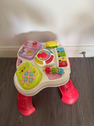 baby push walker and table