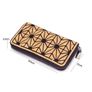 Geometric Irregular Triangle Cork Zipper Wallet Image 4