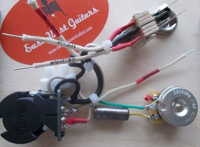PRS Wiring Harness with Dual Coil Split modification