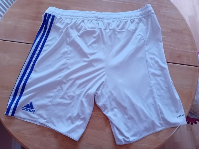 Adidas Shalke 04 White Shorts XL