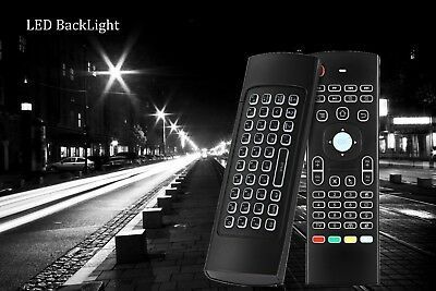 LIGHT IN THE DARK 2.4GHz Wireless Airmouse Keyboard Remote for Android TV Box Mini PC