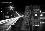 PREMIUM LIGHT IN THE DARK 2.4GHz Wireless Airmouse Keyboard Remote for Android TV Box Mini PC Backlit ( With Back Light)