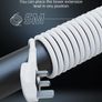 Tower Extension Lead 5M, (13A 3250W), 8 AC Outlets and 4 USB Ports Extension Tower, Surge Protection with 4 Independent Control Switch, Extension Cable for Office, Home, Kitchen Image 8