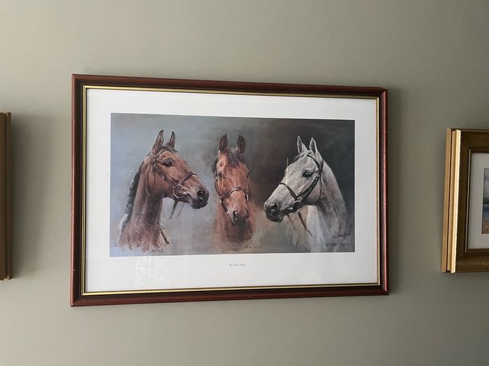 Three Kings framed Print