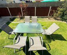 Garden table and chairs