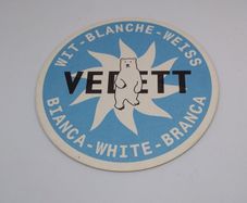 Vedett White Beer : Beer Mat/Coaster