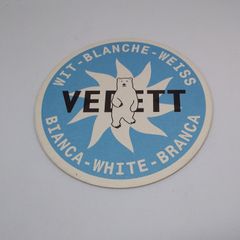 Vedett White Beer : Beer Mat/Coaster