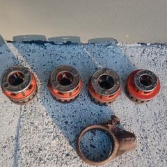 rigid pipe die and tool head